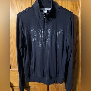 Victoria's Secret PINK Black quarter Zip-Up